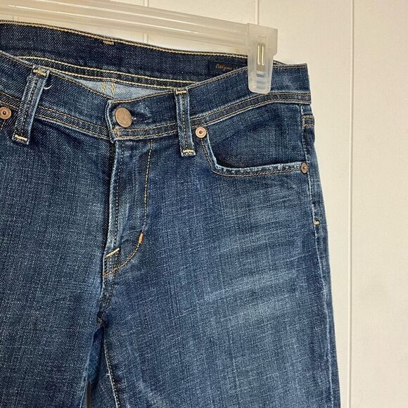 Citizens of Humanity Ankle Jeans Haley #174 Stretch Women's 30 Dark Wash Denim - Picture 3 of 14